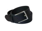 Extra lange zwarte 100% Leren kwaliteits riem 3cm breed, Vêtements | Hommes, Ceintures, Verzenden