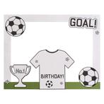 Voetbal Photobooth Frame 64cm, Hobby en Vrije tijd, Feestartikelen, Nieuw, Verzenden