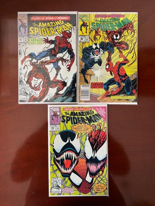 The Amazing Spider-Man #361, 362, 363 - Carnage, Part 1/3 -, Boeken, Strips | Comics