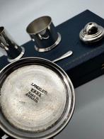 Silver-Plated Condiment Set in Original Box – Includes Salt