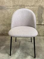 4 grijze stoffen stoelen, Ophalen, Zo goed als nieuw