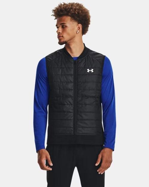 Under Armour Launch Insulated Vest-Blk - Maat LG, Kleding | Heren, Truien en Vesten, Zwart, Nieuw, Ophalen of Verzenden