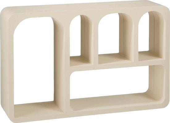 2dekans | Mica Decorations Frati Wandkast - L60 x B15 x H38, Huis en Inrichting, Kasten | Boekenkasten, Ophalen of Verzenden