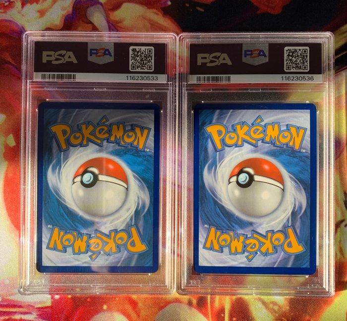 Pokémon - 2 Graded card - Giovannis Exile #67, #291 Foil,, Hobby en Vrije tijd, Verzamelkaartspellen | Pokémon