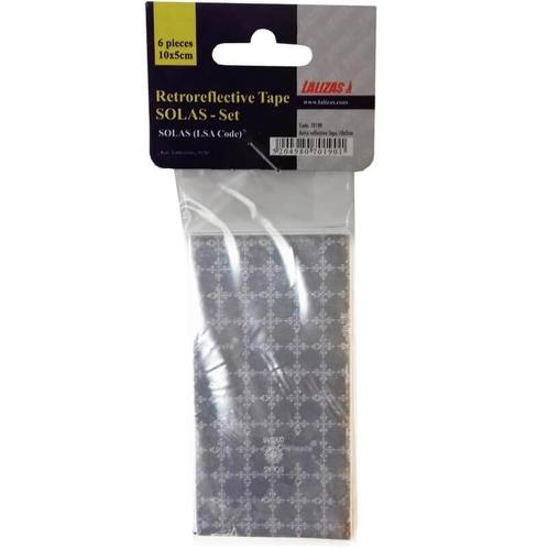 Solas Retro-Reflective Tape 6 Stuks 10x5cm, Watersport en Boten, Accessoires en Onderhoud, Nieuw, Ophalen of Verzenden