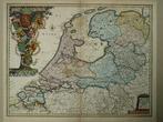 Pays-Bas, Carte - VIIe Provinces, Limbourg, Brabant; F., Nieuw
