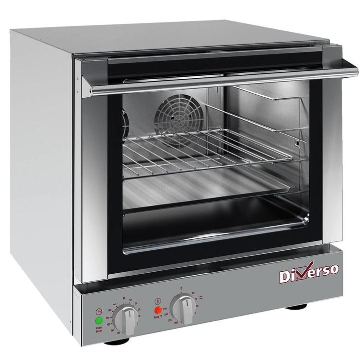 Heteluchtoven | 4 Niveaus (460x340) | Elektrisch |, Zakelijke goederen, Horeca | Keukenapparatuur, Nieuw in verpakking, Verzenden