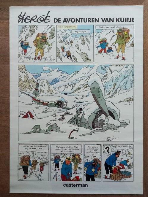 Hergé - Moulinsart - Kuifje - Poster - Moulinsart - De, Boeken, Strips | Comics