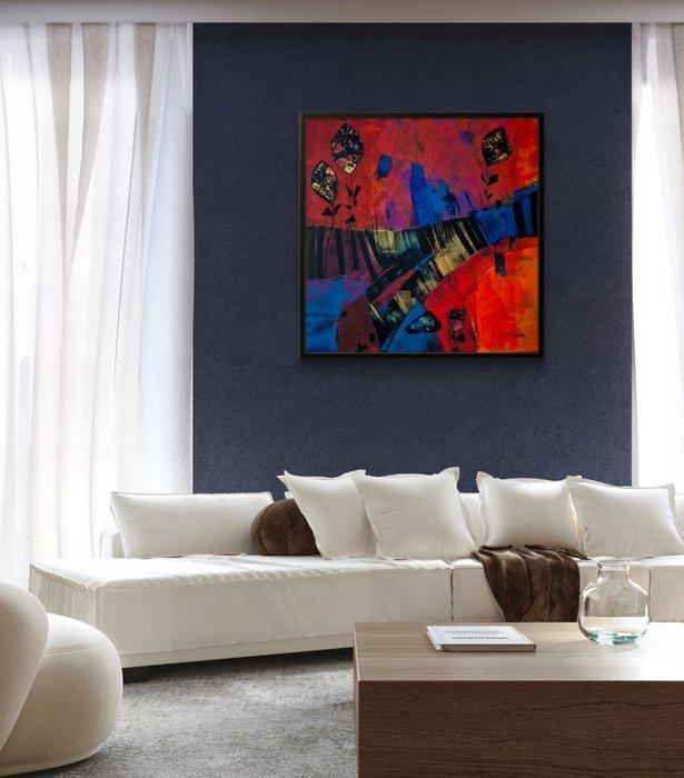 Sonja Brzak - Mistique III, Antiek en Kunst, Kunst | Schilderijen | Modern