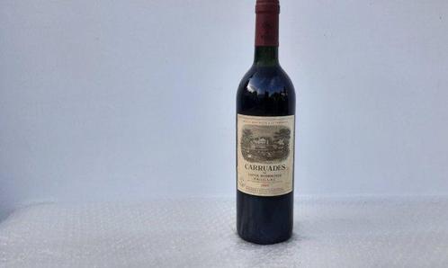 1985 Carruades de Lafite, 2nd wine of Chateau Lafite, Verzamelen, Wijnen