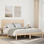 vidaXL Bedframe extra lang zonder matras massief hout, Huis en Inrichting, Slaapkamer | Bedden, Verzenden, Nieuw