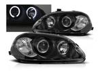 Angel Eyes koplampen Black geschikt voor Honda Civic, Auto-onderdelen, Verlichting, Nieuw, Honda, Verzenden
