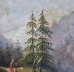 Ercole Calvi (1824-1900) - Paesaggio