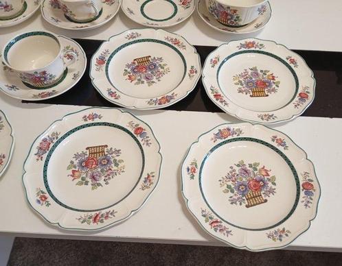 Wedgwood, fabricados únicamente entre 1922-30, servicio raro, Antiek en Kunst, Antiek | Glaswerk en Kristal