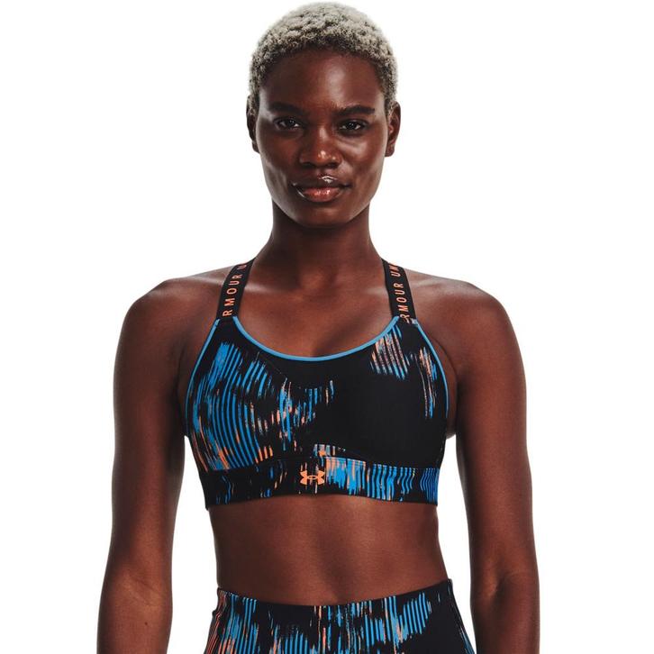 Under Armour Infinity High Print Bra-BLK - Maat XS, Kleding | Dames, Sportkleding, Fitness of Aerobics, Nieuw, Maat 34 (XS) of kleiner