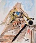 Salvador Dali (1904-1989) - On voit cette reine..., from