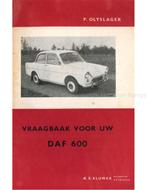 1960 DAF 600 VRAAGBAAK NEDERLANDS