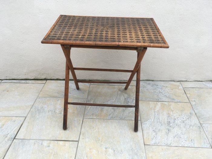 Table dappoint - Bois, Rotin - Table pliante, Antiek en Kunst, Kunst | Designobjecten