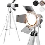 Vloerlamp - Staande lamp - 103-148 cm - Wit - Jago, Verzenden