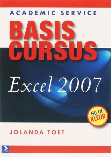 Basiscursus Excel 2007 9789012116671 J. Toet, Verzenden, J. Toet