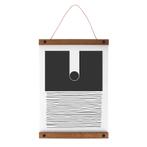 Posterhanger Hout Zwart 600 mm, Huis en Inrichting, Woonaccessoires | Lijsten, Nieuw, Verzenden