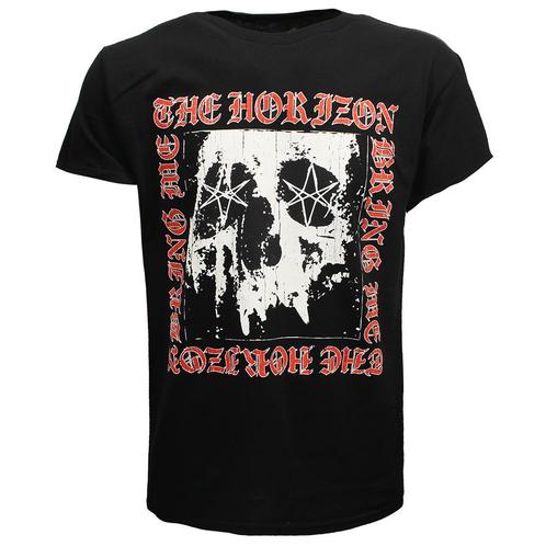 Bring Me The Horizon Metal Logo Skull T-Shirt - Officiële, Kleding | Heren, T-shirts