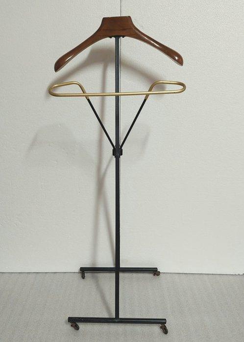Valet - Pliant des années 50/60 - Métal et bois, Antiek en Kunst, Curiosa en Brocante