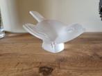 Lalique - Beeldje - Oiseau en cristal dépoli (2) - Kristal, Antiek en Kunst