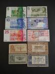 Pays-Bas - 10 banknotes - Various dates
