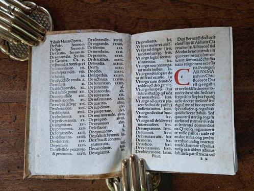 Bernard de Clairvaux - Modus Bene Vivendi [Nice Incunable] -, Antiek en Kunst, Antiek | Boeken en Manuscripten