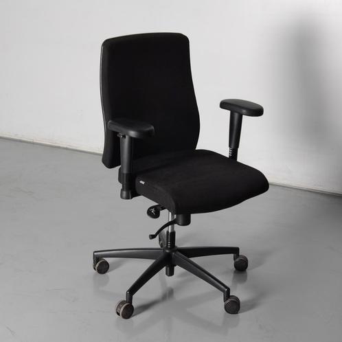 Interstuhl 162Q bureaustoel, zwart, 3D armleggers, Huis en Inrichting, Bureaustoelen, Ophalen of Verzenden