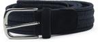 Profuomo Waxed Geweven Riem Navy maat 85 Heren, Kleding | Heren, Riemen en Ceintuurs, Verzenden, Echt leder, Nieuw, Profuomo
