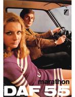 1971 DAF 55 MARATHON BROCHURE NEDERLANDS, Nieuw