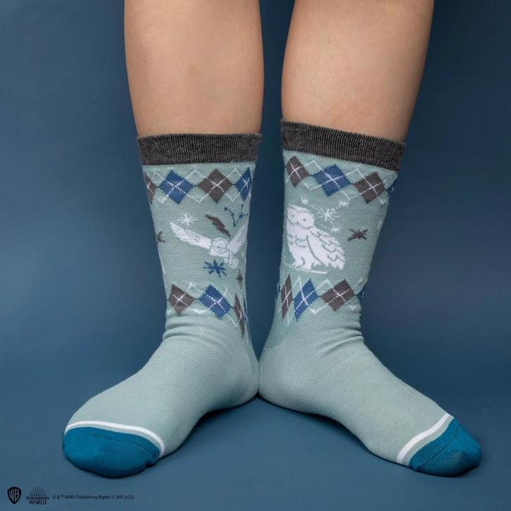 Harry Potter Hedwig Sokken (3x), Verzamelen, Harry Potter, Ophalen of Verzenden