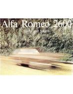 1965 ALFA ROMEO 2600 SPRINT / SEDAN BROCHURE ENGELS, Ophalen of Verzenden, Nieuw