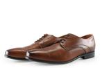 Vanlier Veterschoenen in maat 43 Cognac, Kleding | Heren, Schoenen, Vanlier, Overige kleuren, Verzenden, Zo goed als nieuw