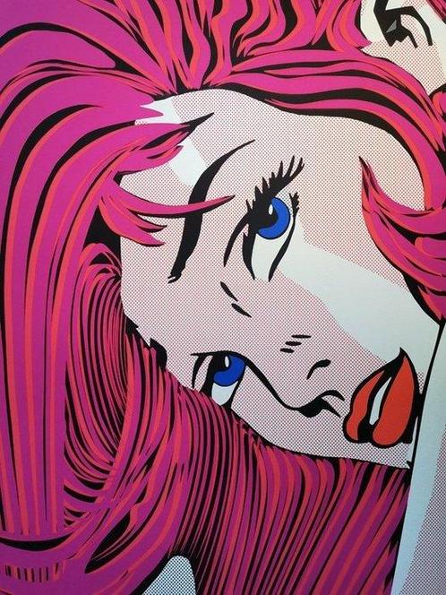 Tushikuni (1973) - BARBIE MANE -  (Barbie VS Roy, Antiek en Kunst, Kunst | Schilderijen | Modern