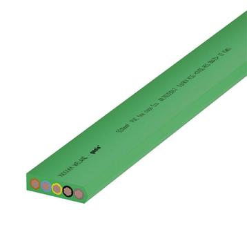 Wieland Gesis NRG Flat Cable 5G10 PVC GN - 00.702.0306.7