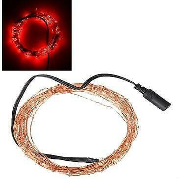 10 meter - rood - LED verlichting - 12 volt - ultra dun, Huis en Inrichting, Lampen | Overige, Verzenden