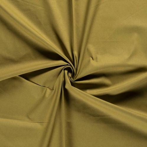 Canvas stof op rol khaki groen - Katoenen stof 15m op rol, Hobby en Vrije tijd, Stoffen en Lappen, 120 cm of meer, 200 cm of meer