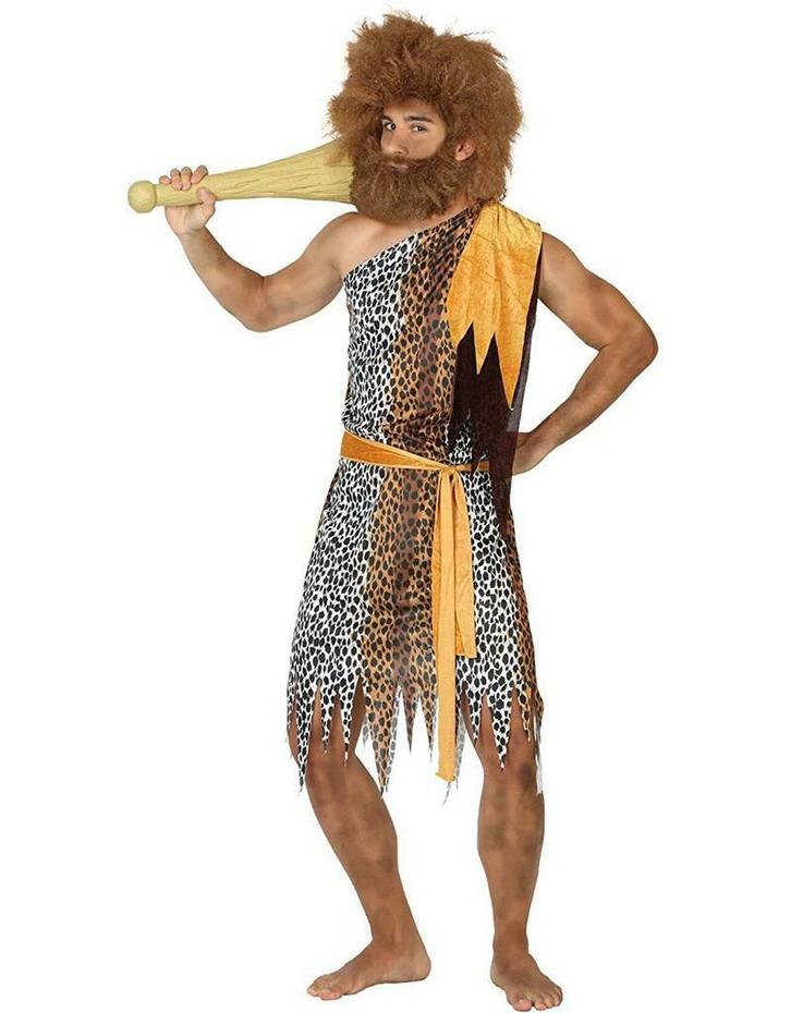 Oermens kostuum voor mannen, Hobby en Vrije tijd, Feestartikelen, Ophalen of Verzenden