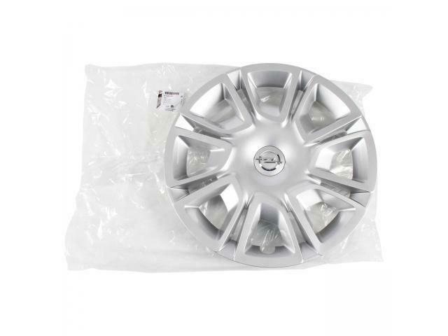 ORIGINAL Wielnaafafdekking Opel Wieldop ZILVER 16 inch CROSS, Auto-onderdelen, Banden en Velgen, Ophalen of Verzenden