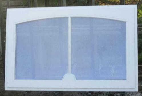 padoek, houten raam, chassis , venster 138 x 87  wit, Doe-het-zelf en Bouw, Raamkozijnen en Schuifdeuren, Inclusief glas, Nieuw