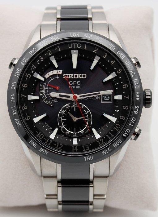 Seiko - GPS solar - SBXA015 - Heren - 2010-2020, Handtassen en Accessoires, Horloges | Antiek