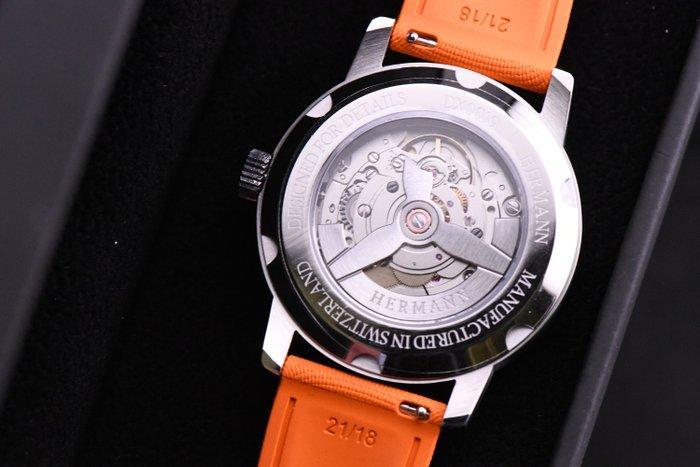 Hermann Stellar - Automatic Swiss Made - Aventurine, Handtassen en Accessoires, Horloges | Heren