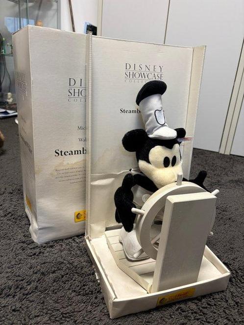 Steiff - Figuur - Steamboat Willie Steiff Lim. - Katoen, Verzamelen, Disney