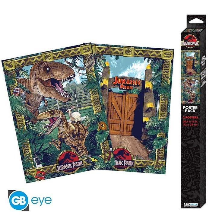 ABYstyle Jurassic Park 2 Chibi Poster Set-Gates &, Verzamelen, Posters, Ophalen of Verzenden