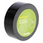 Duct tape 50 mm x 50 m, zwart - kerbl, Nieuw