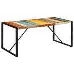 vidaXL Eettafel 175x90x76 cm massief gerecycled hout, Verzenden, Nieuw