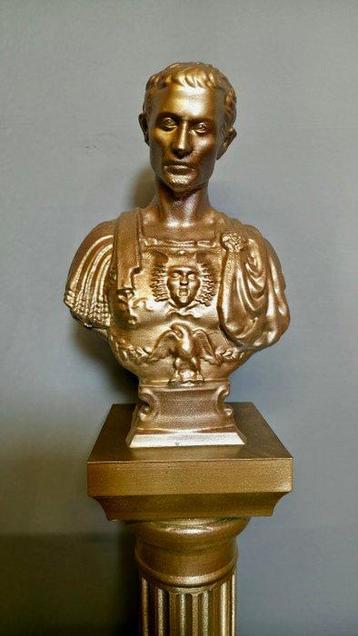 ARTILUNA STUDIO - Buste, Giulio Cesare - 40 cm - Brons